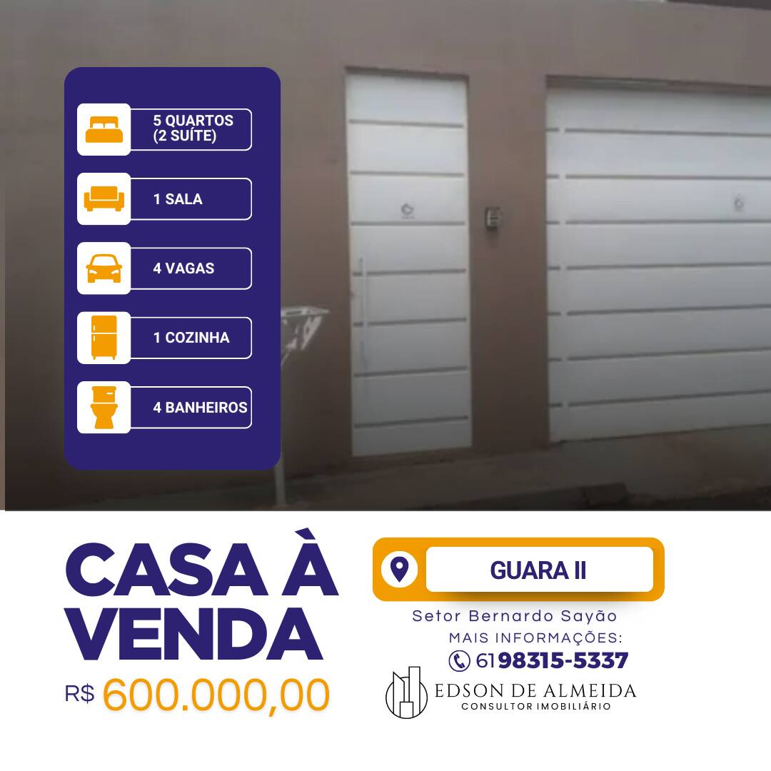 Casa à venda com 5 quartos, 140m² - Foto 1